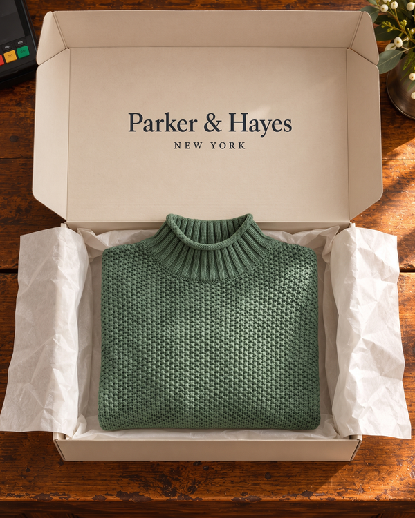 P|H - Relaxed Mock Neck Knit Sweater Ruthann