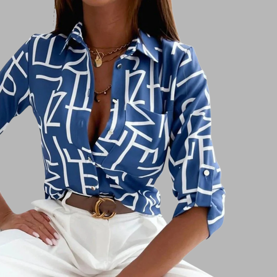 P|H - Elegant Collar Blouse Emmy