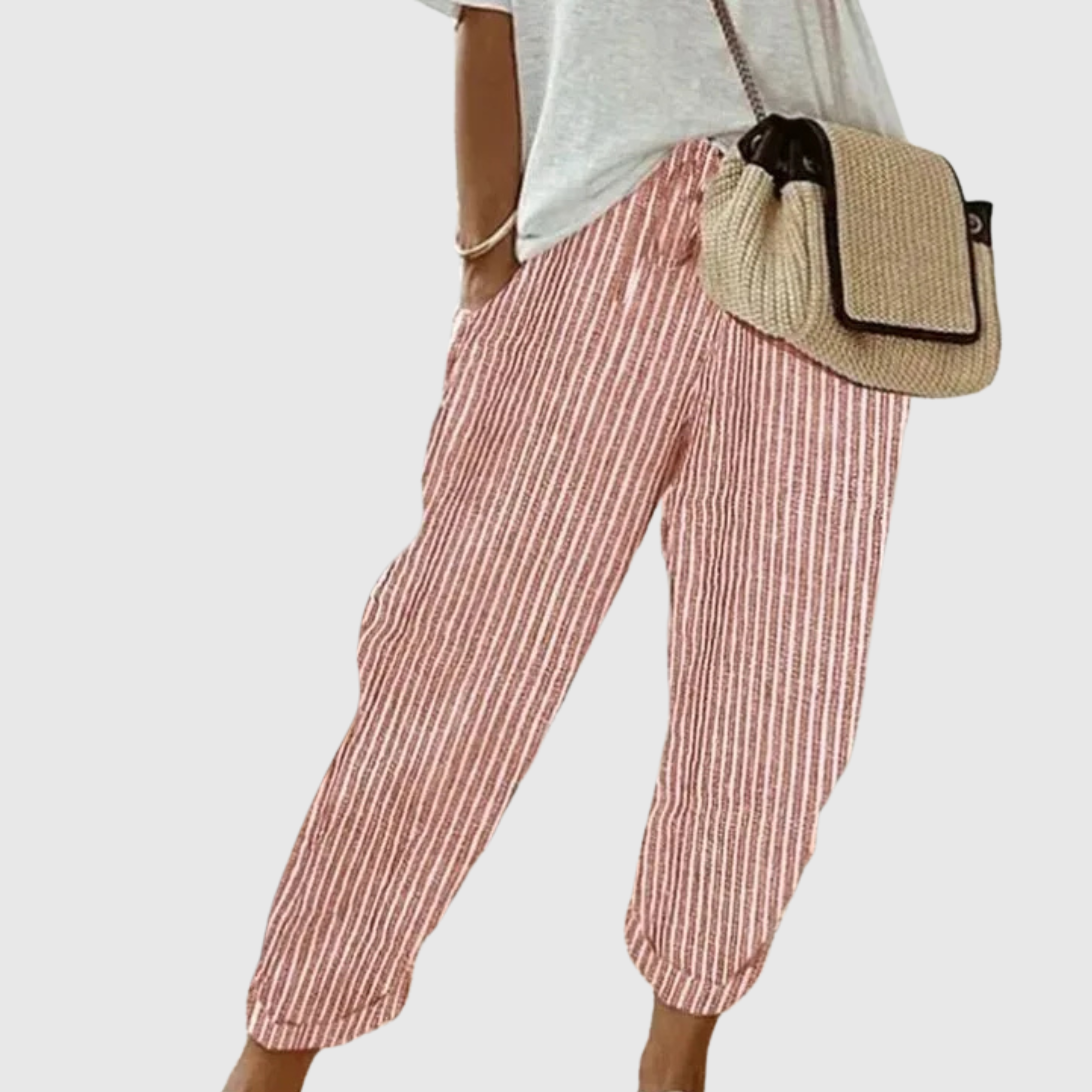 P|H - Relaxed Lightweight Elastic Waist Shorts Léa