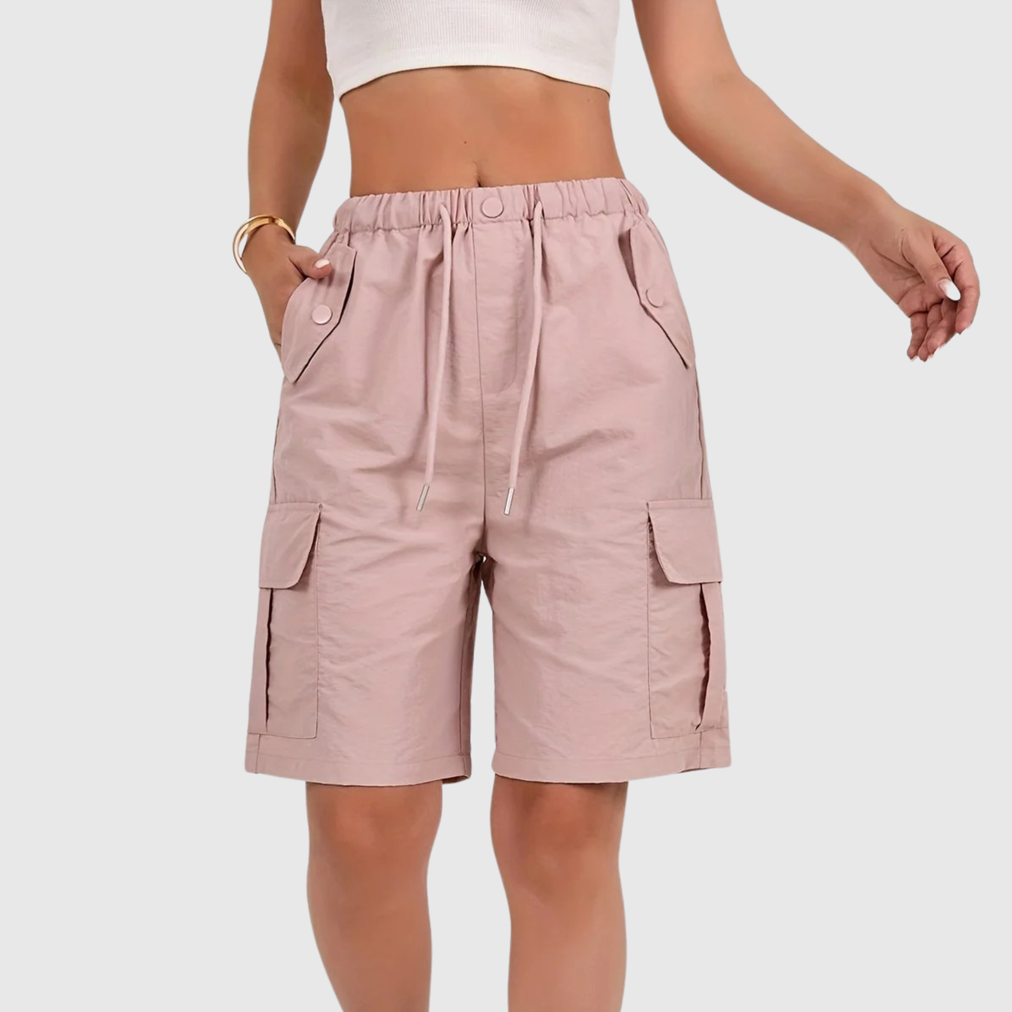 P|H - Lightweight Quick-Dry Cargo Shorts Daisy