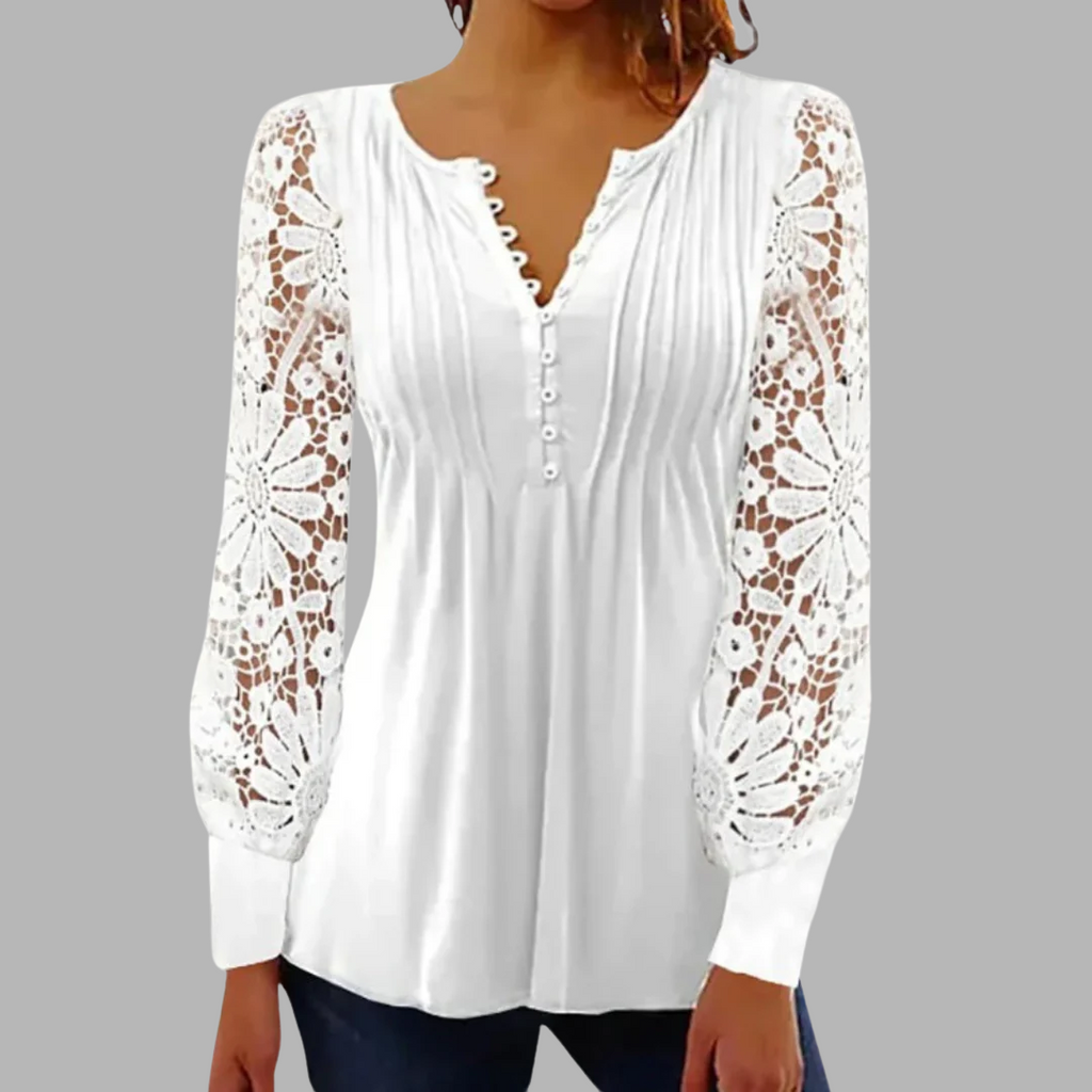 P|H - Sophisticated Long Sleeve Blouse Marianne