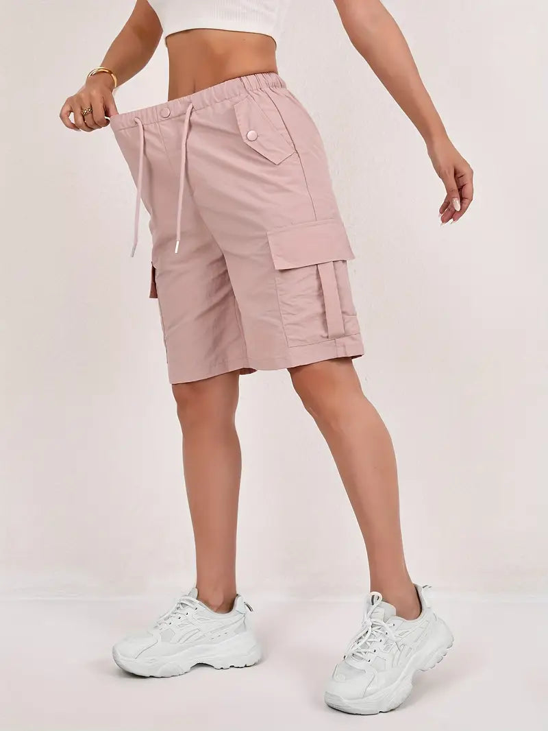 P|H - Lightweight Quick-Dry Cargo Shorts Daisy