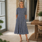 P|H - Effortless Floral Midi Dress Judith
