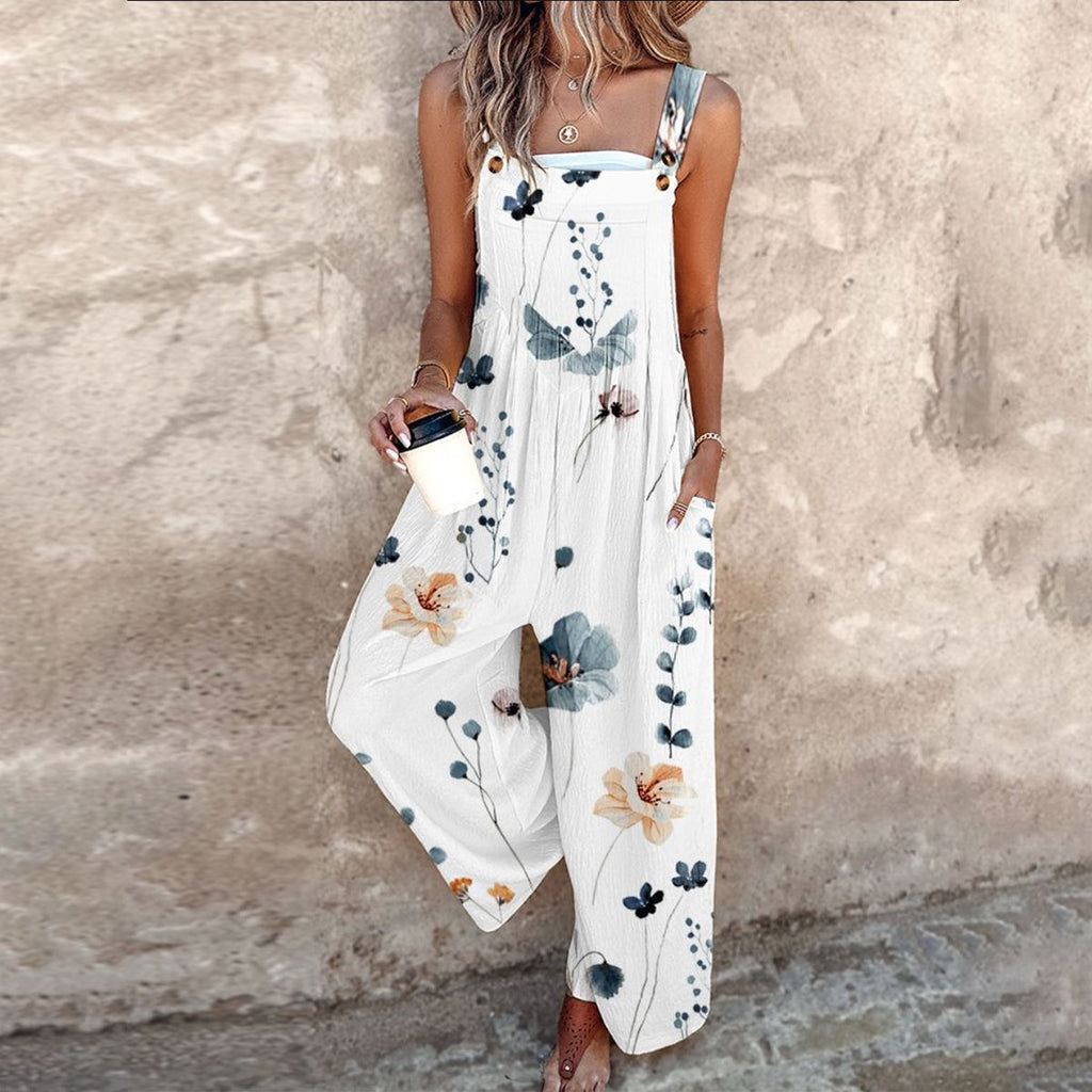P|H - Comfortable Printed Overall Estelle