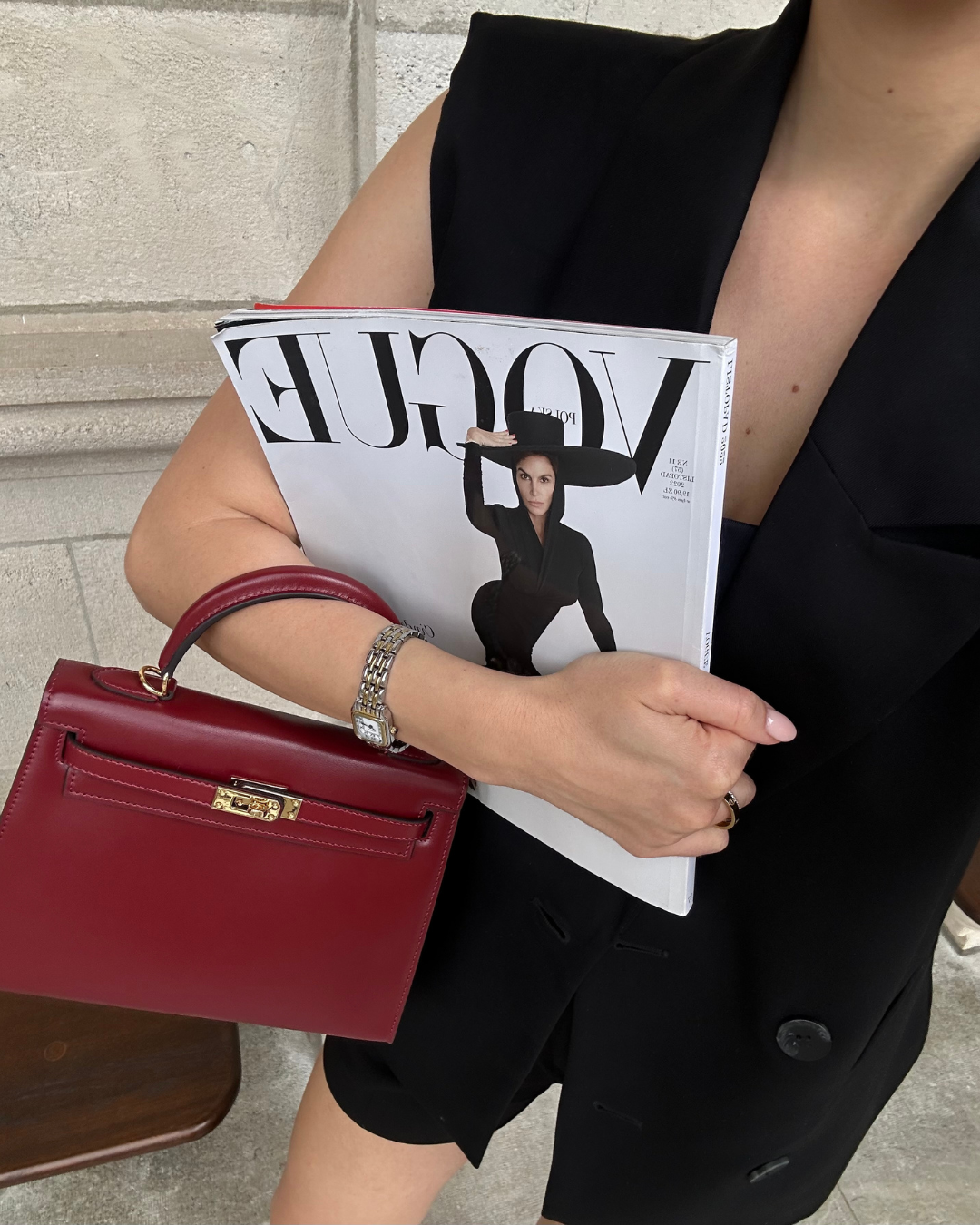 P|H - Elegant Bag Bordeaux