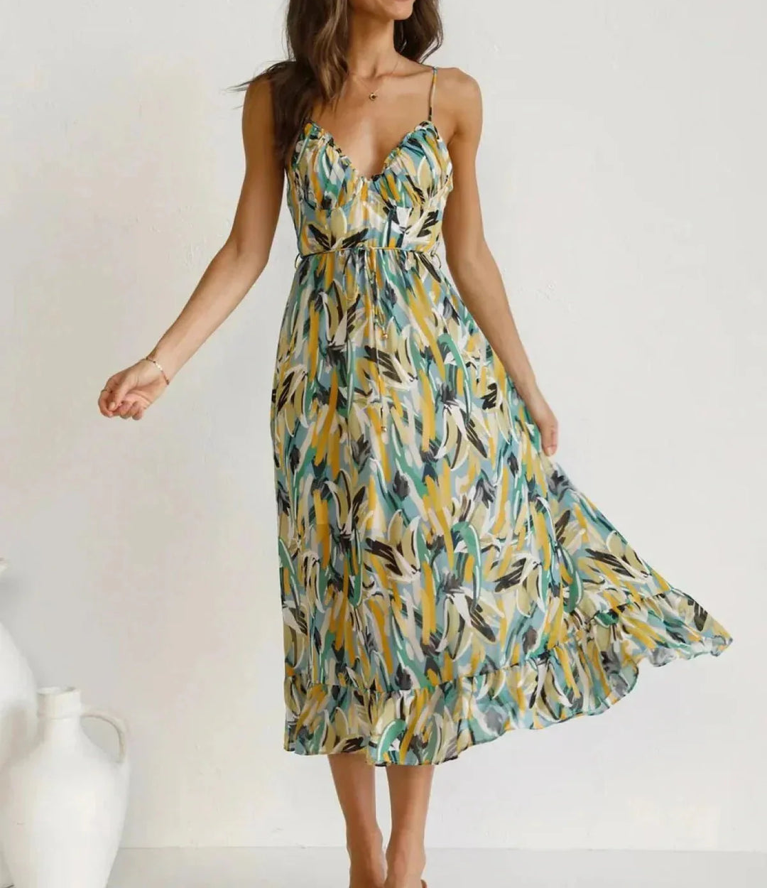 P|H - Midi Dress Celeste