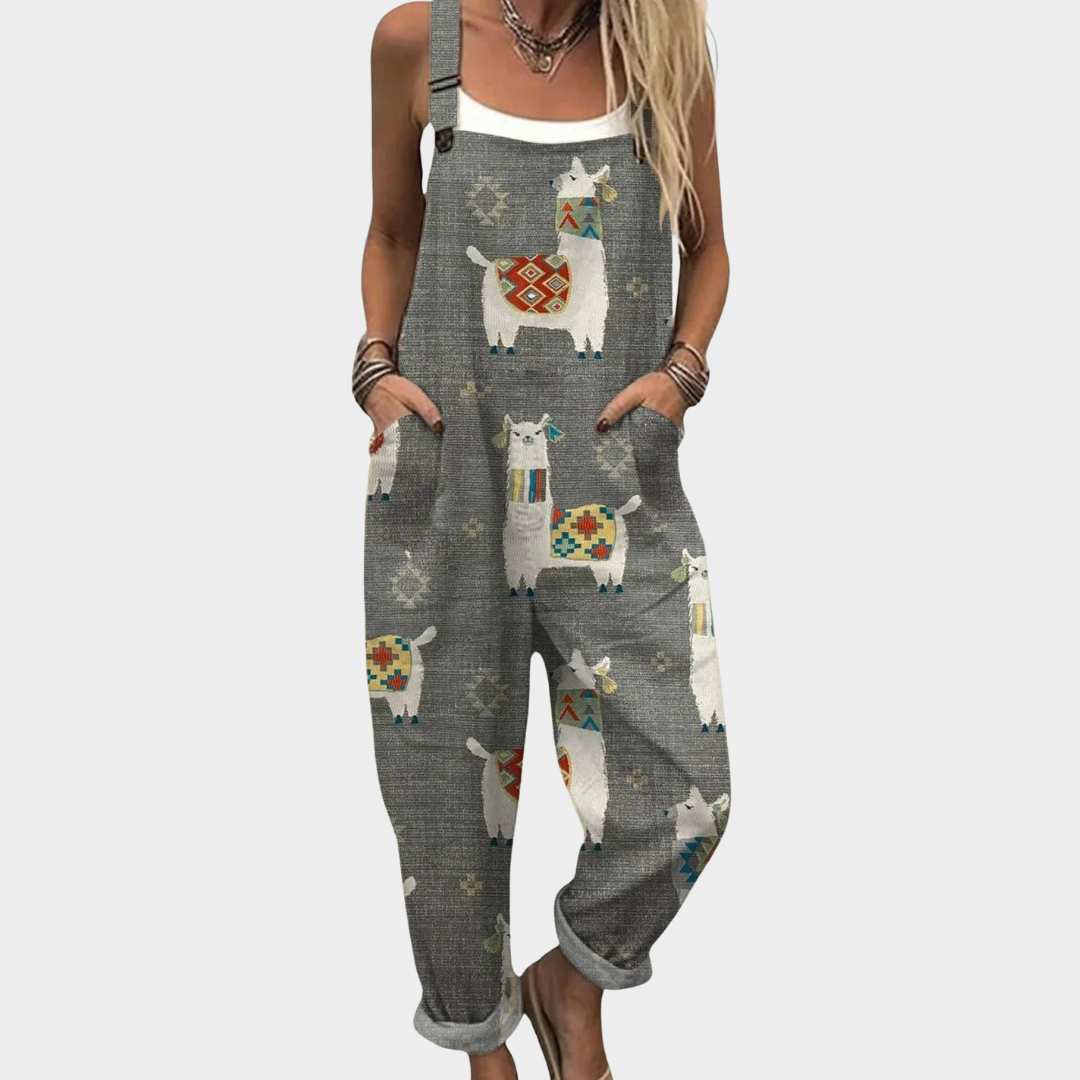 P|H - Comfortable Printed Overall Brigitte