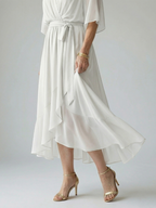 P|H - Draped Midi Dress Taylor