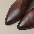 P|H - Elegant Leather Ankle Boots Natalie