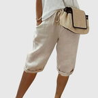 P|H - Drawstring Capri Shorts Camille