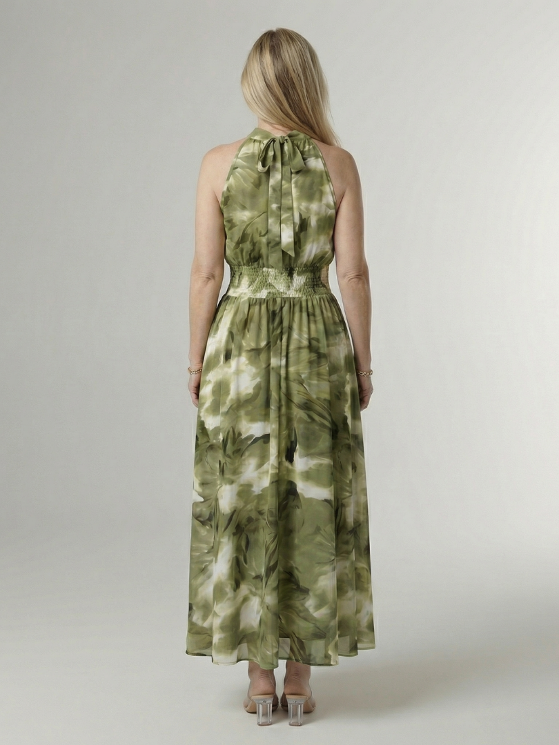 P|H - Halter Neck Midi Dress Chloe