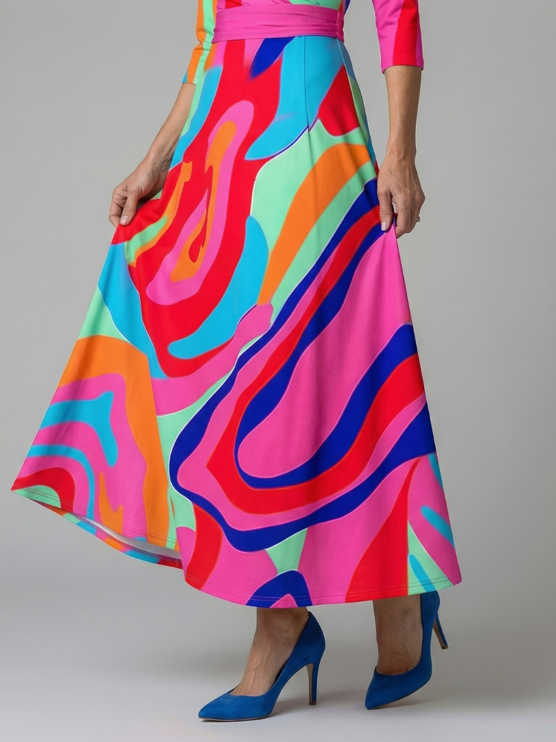 P|H - Tiered Midi Dress Celine