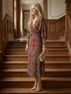 P|H - Midi Wrap Dress Stella
