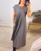 P|H - Pleated Dress Iris