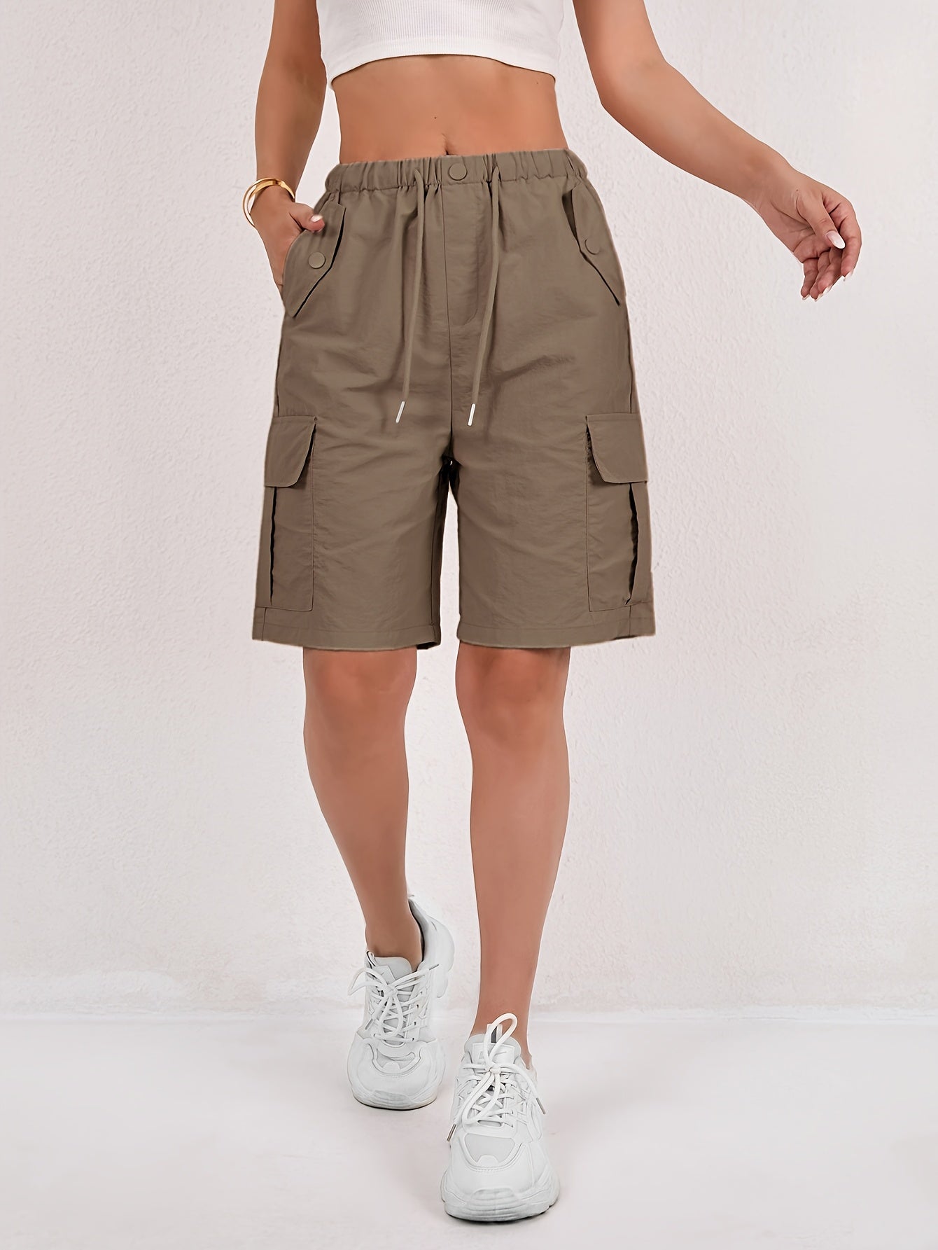 P|H - Lightweight Quick-Dry Cargo Shorts Daisy