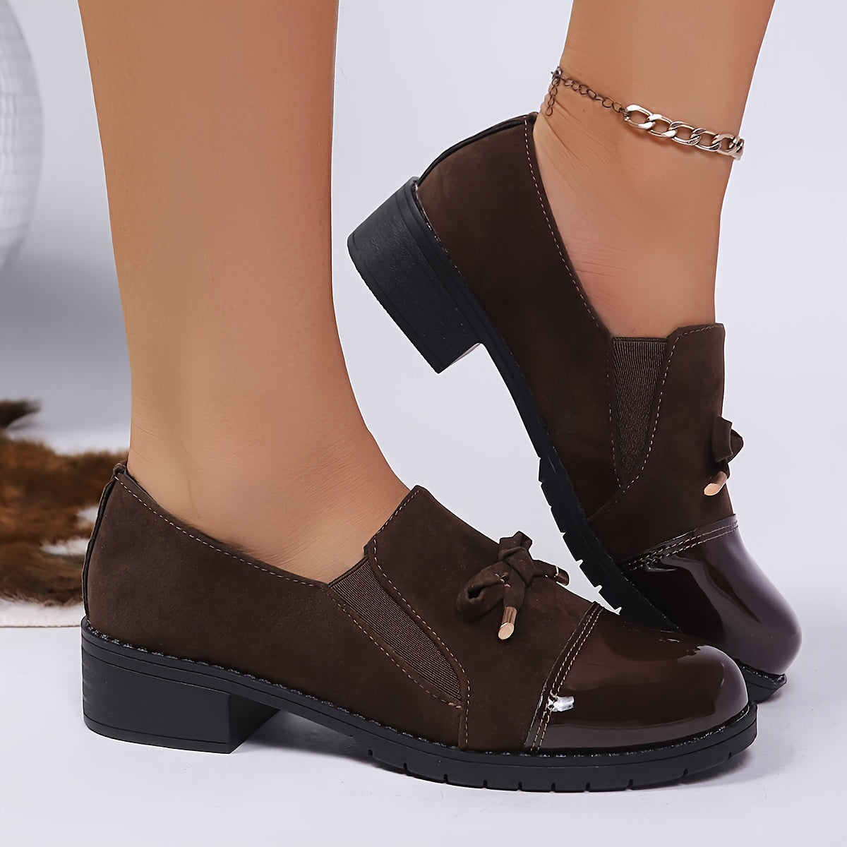P|H - Patent Cap-Toe Comfort Loafers Grace