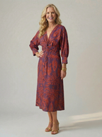 P|H - Midi Wrap Dress Stella