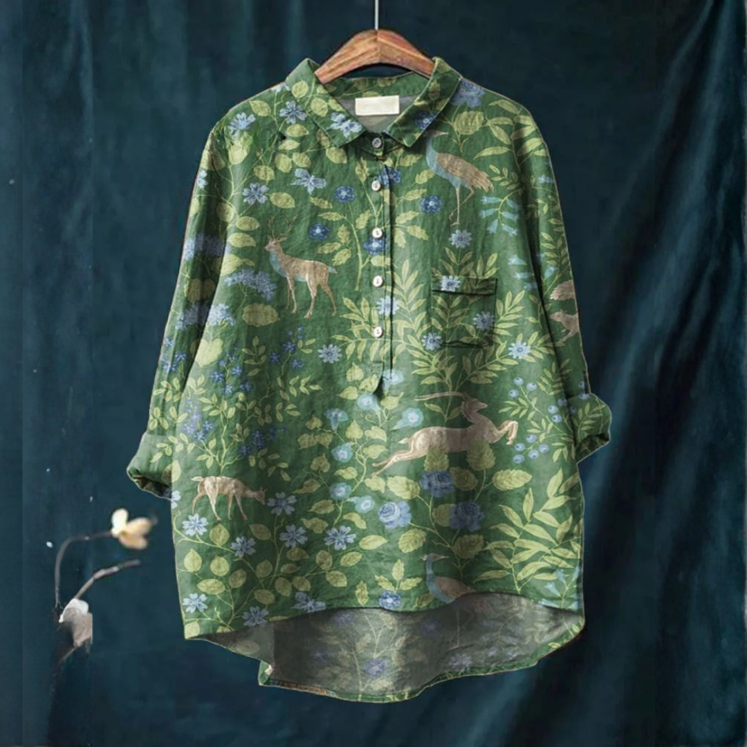 P|H - Printed Blouse Isaline