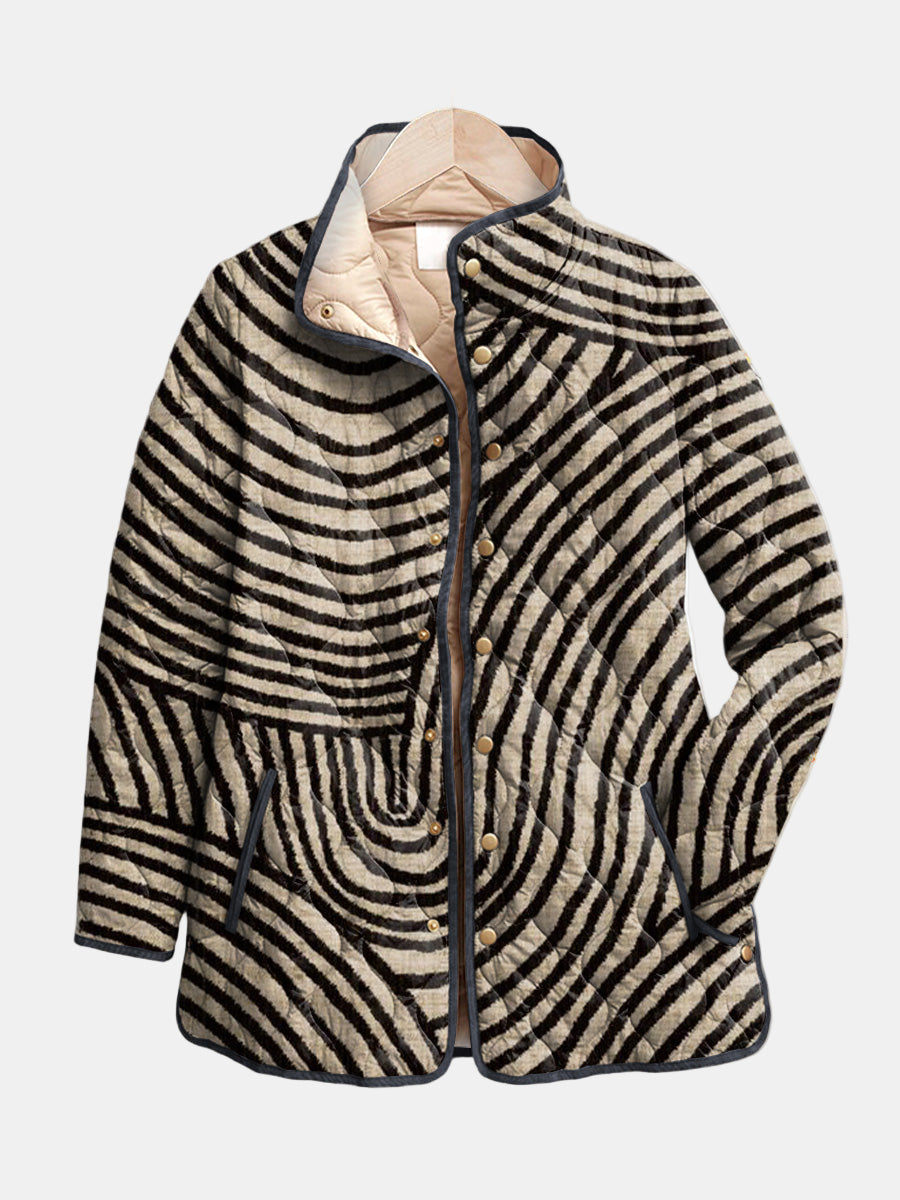 P|H - Printed Quilted Jacket Donna