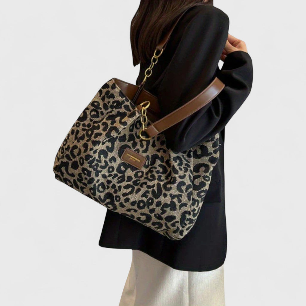 P|H - Shopping Bag Léopard