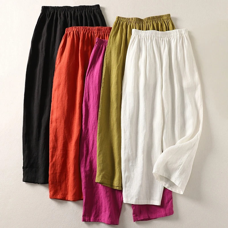 P|H - Flowing Wide-Leg Trousers Pamela