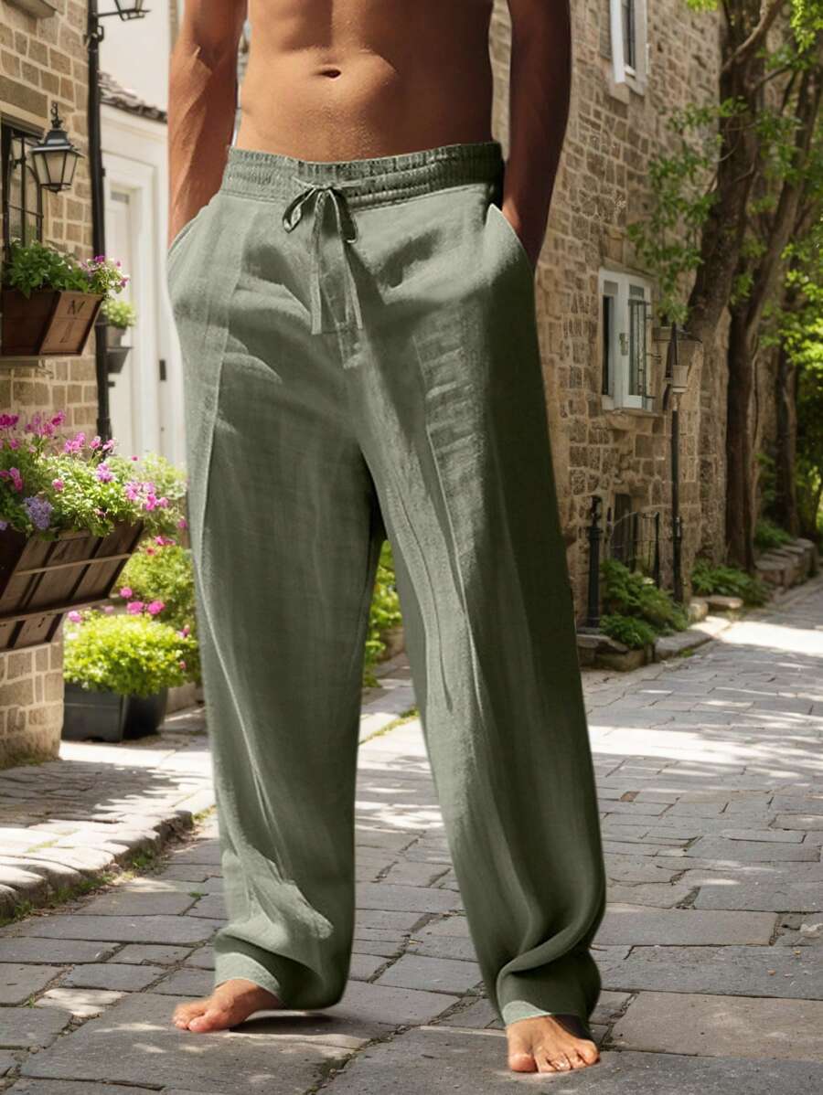 P|H - Drawstring Linen Pant Jacques