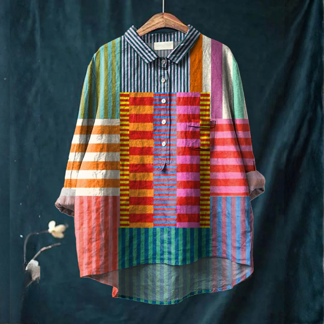 P|H - Printed Blouse Élise