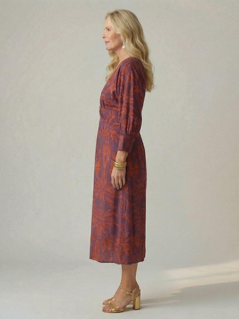 P|H - Midi Wrap Dress Stella