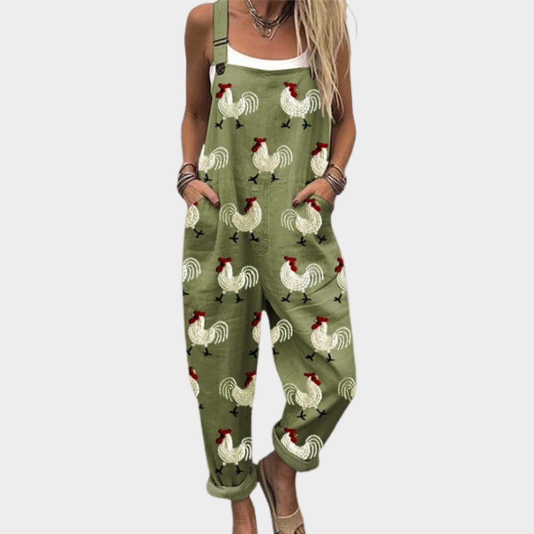 P|H - Comfortable Printed Overall Éléonore