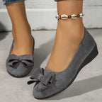 P|H - Bow-Front Comfort Wedges Sharon