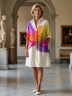 P|H - Painted Garden Dress Ulyssa