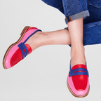 P|H - Bold Color-Block Loafers Diane