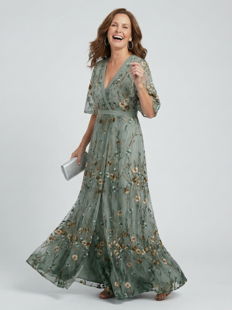 P|H - Bloom Flow Maxi Halter Dress Harper