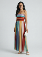 P|H - Lightweight Stripe Maxi Dress Serena