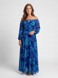 P|H - Off-Shoulder Floral Maxi Dress Aspen