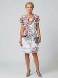 P|H - Clean Floral Knee-Length Dress Kualani