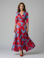 P|H - Tiered Midi Dress Celine
