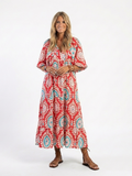 P|H - Paisley Print Midi Dress Zaria