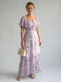 P|H - Flutter Sleeve Midi Dress Audrey