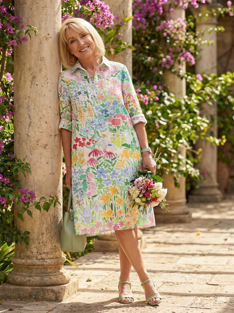 P|H - Floral Day Dress Leontine