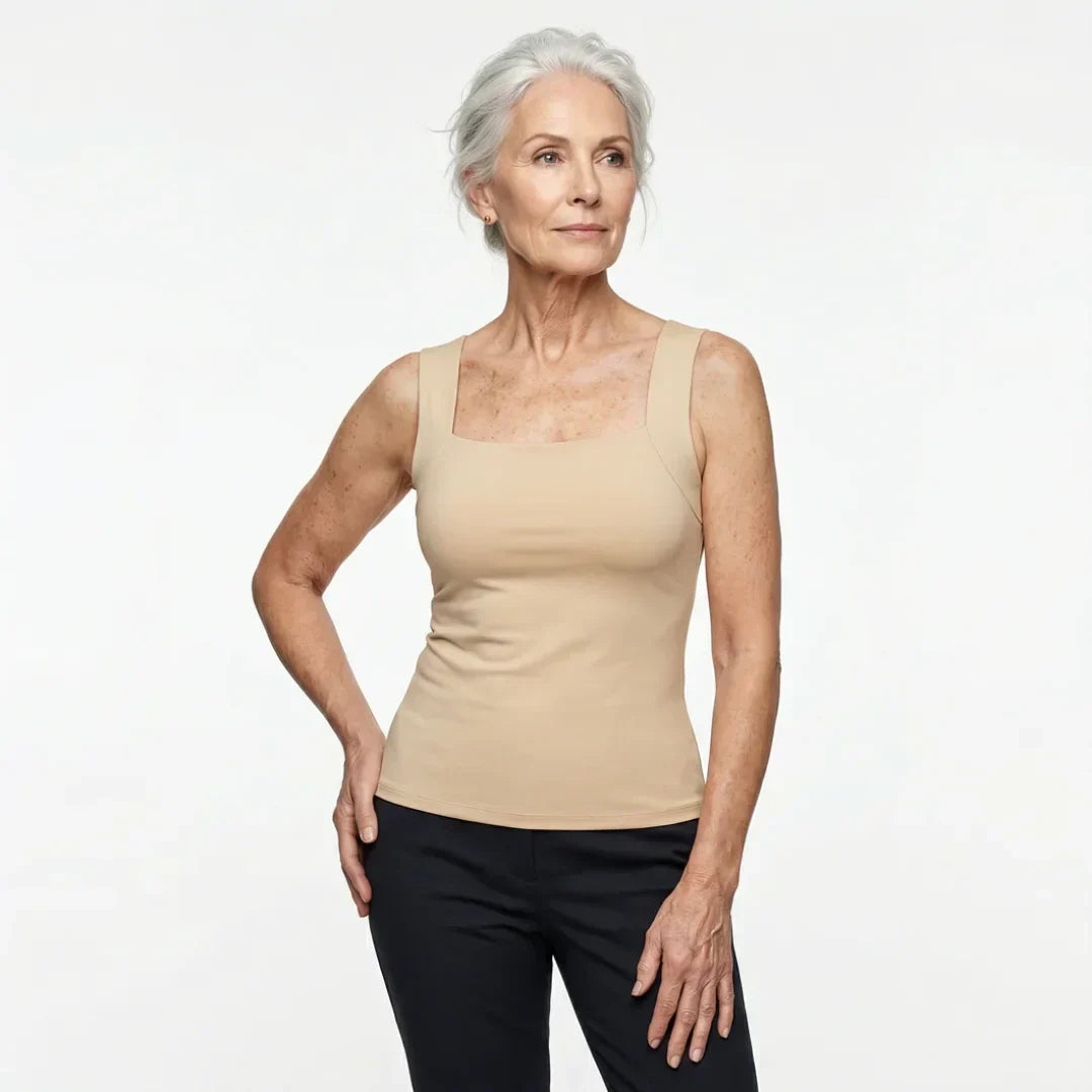 P|H - Built-In Bra Tank Top for Women Cynthia