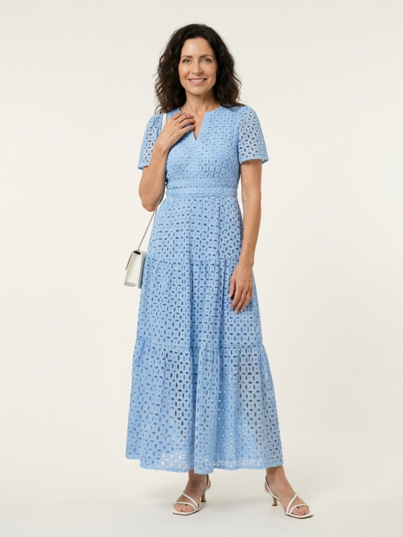 P|H - Short Sleeve Midi Dress Brielle