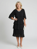 P|H - Ruffled Midi Dress Margaux