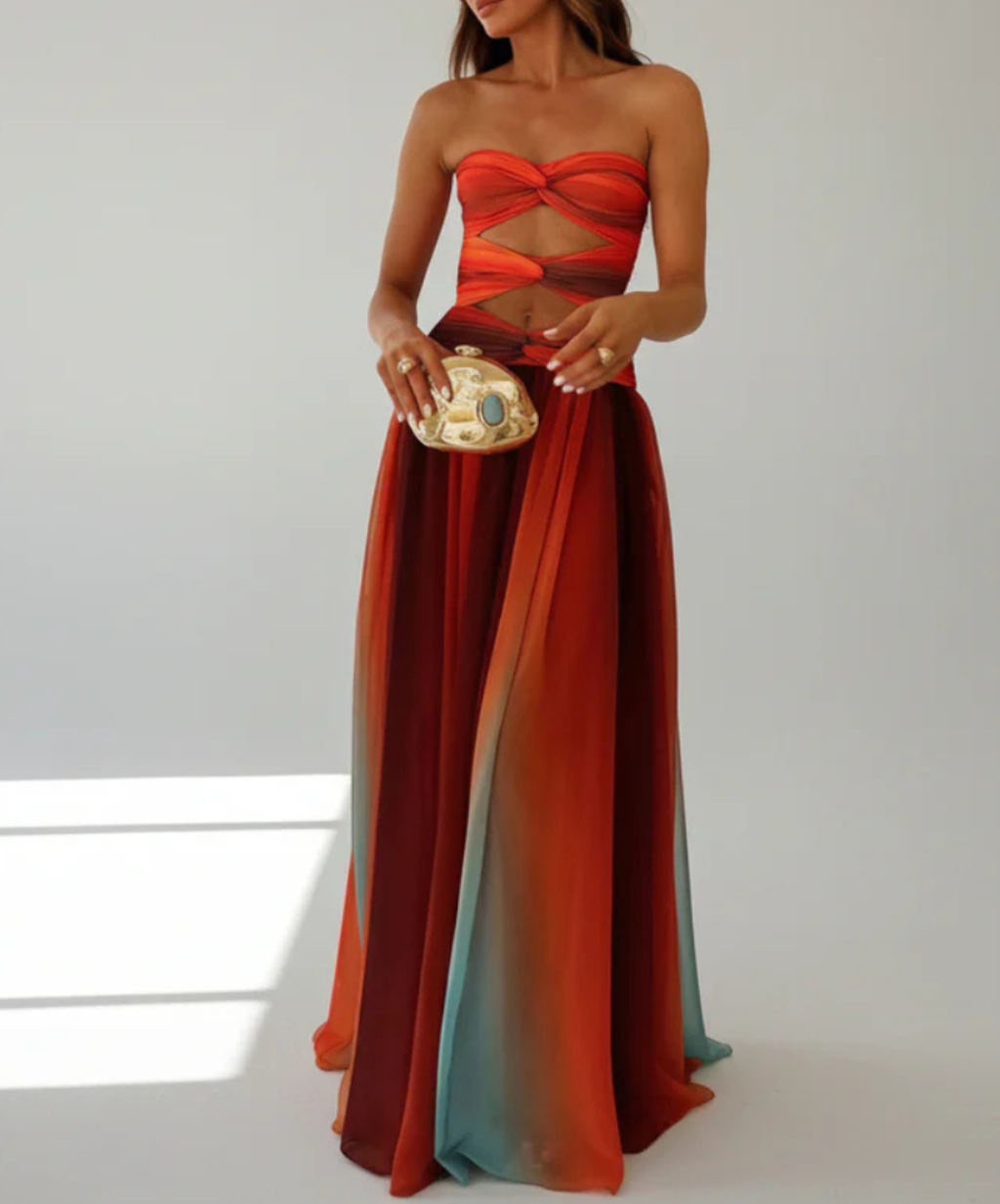 P|H - Elegant Maxi Dress Lila