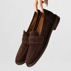 P|H - Retro Suede Penny Loafers Ruth