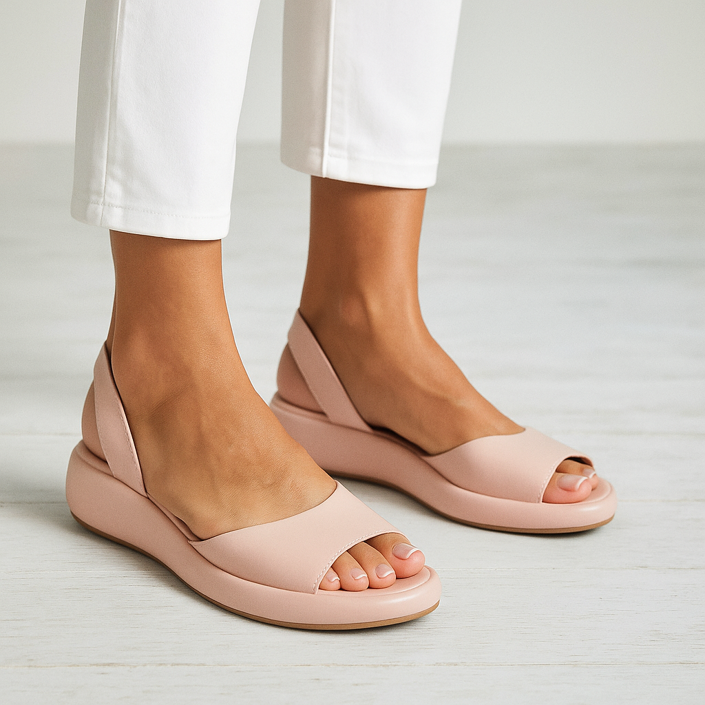 P|H - Cushioned Slingback Wedge Sandals Diane