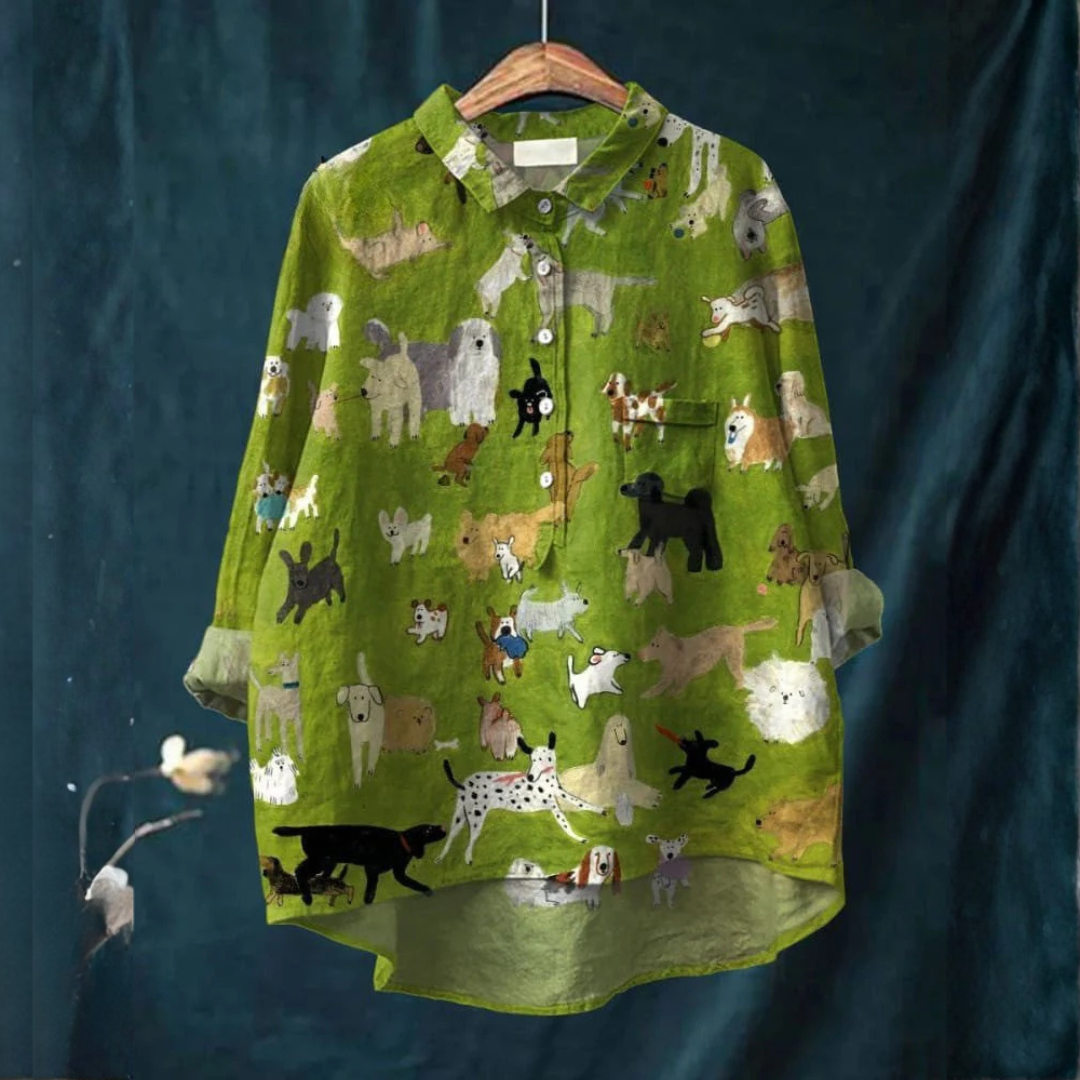 P|H - Printed Blouse Valentine