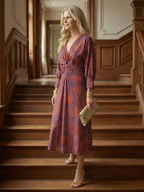 P|H - Midi Wrap Dress Stella