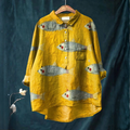 P|H - Printed Blouse Marine