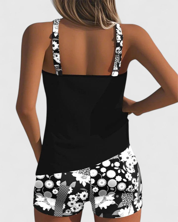 P|H - Summer Chic Tankini Marine